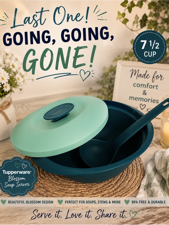 Tupperware Other - New item from Tupperware blossom soup server